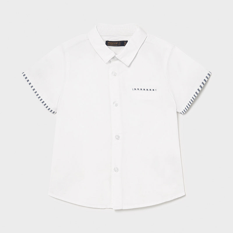 toddler white button up shirt