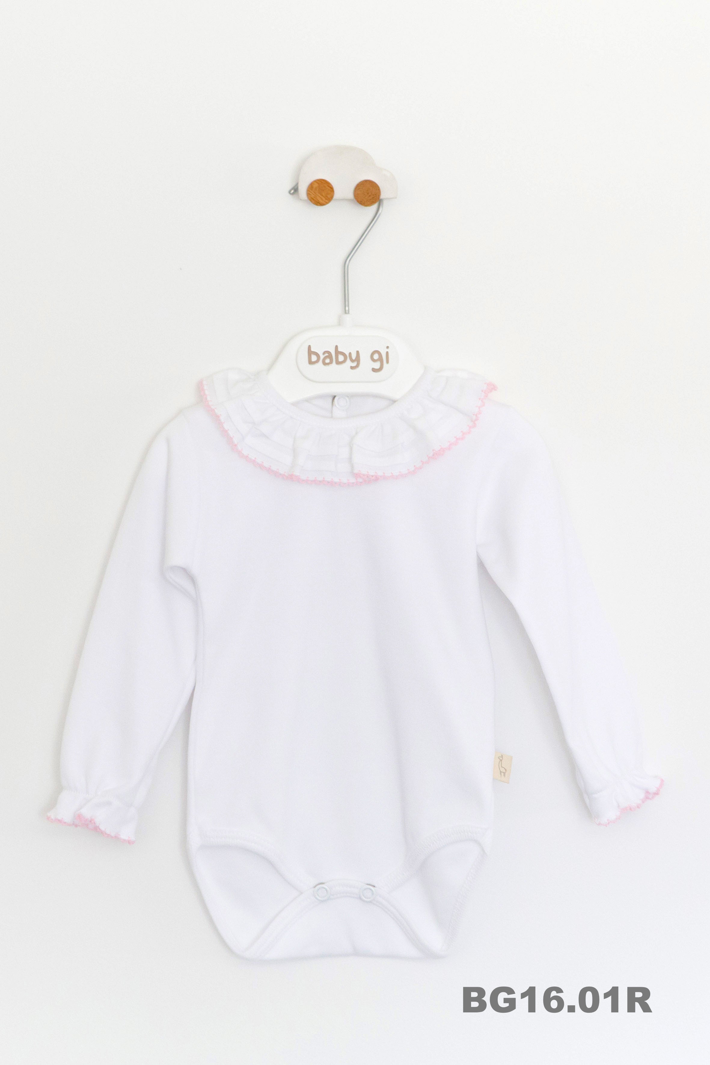 Frill collar hot sale vest baby