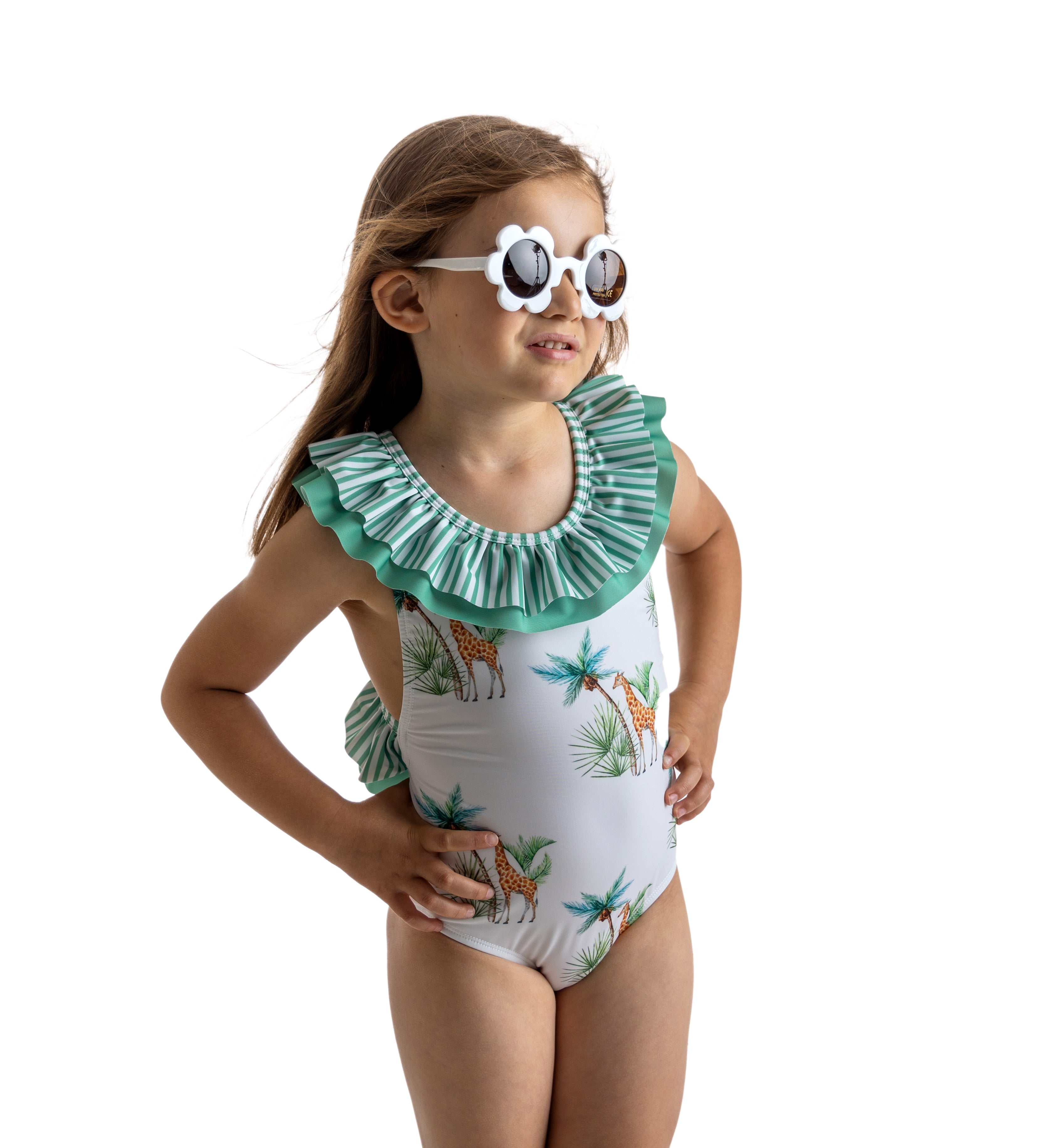 Buy Girls Swimming Costume One Piece Swimsuit Athletic Swimwear Sport Bathing  Suit Online at desertcartSeychelles