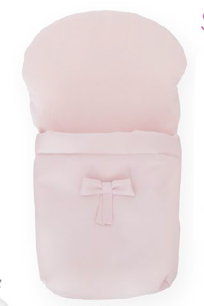 BebeLux Baby Pink Sweet Big Doll s Pram Footmuff 6300 R