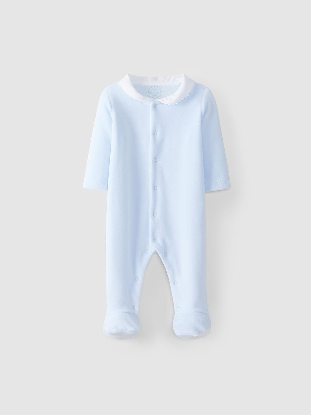 AW24 Laranjinha Baby Boys Blue Babygrow ES600