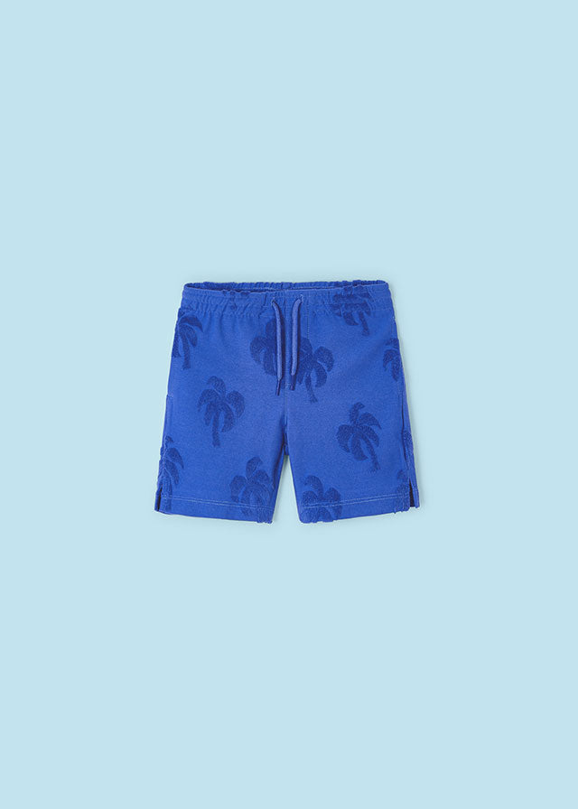 SS24 Mayoral Boys Blue Riviera Short Set 3105