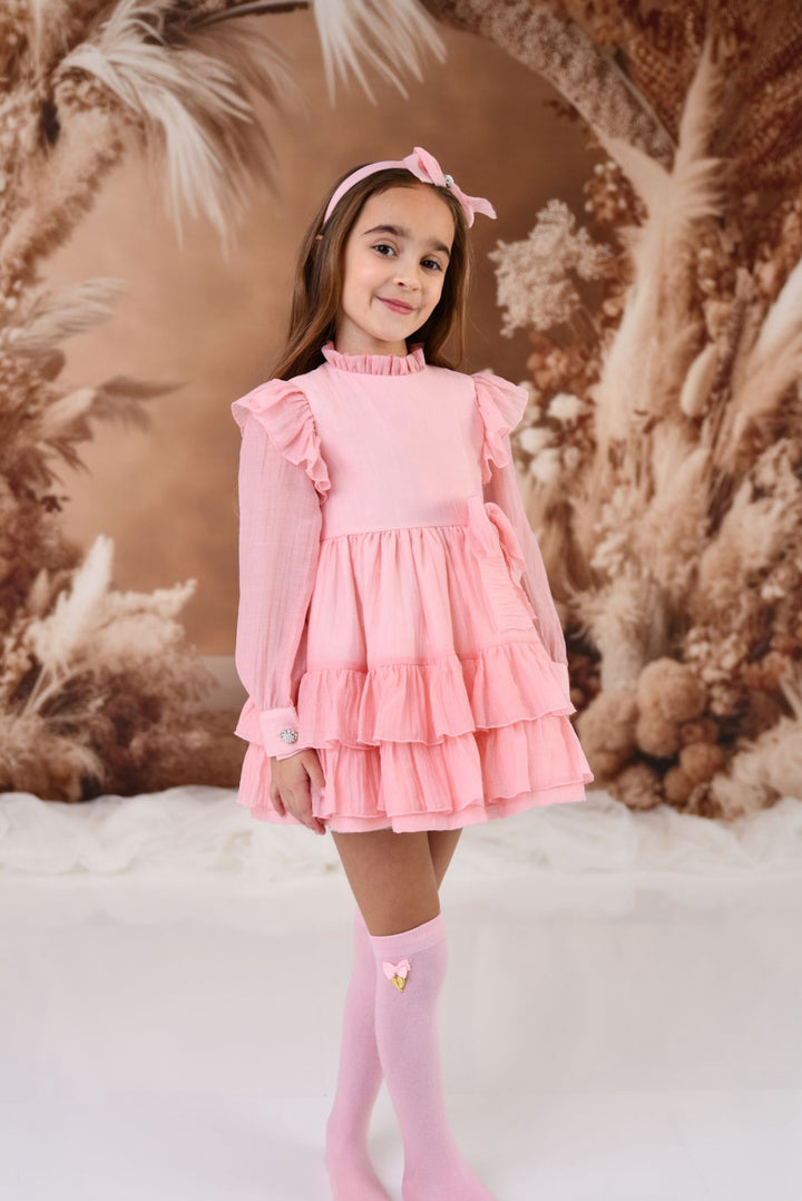 AW24 Rochy Girls Pink Dress