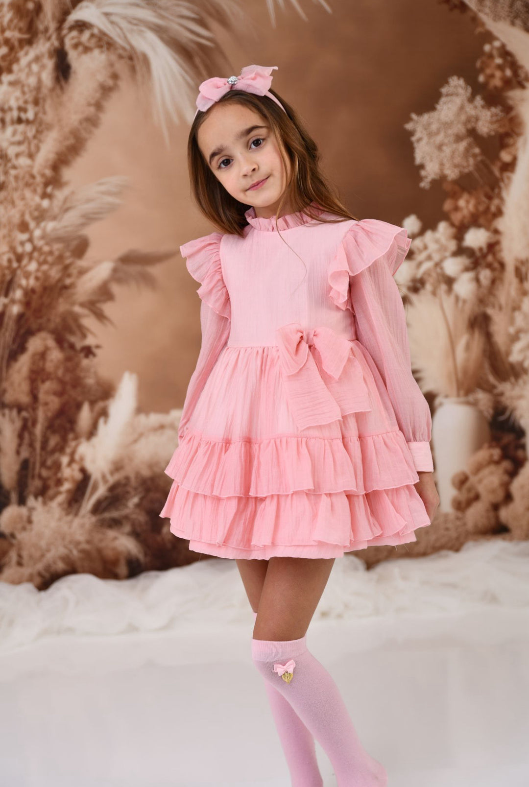 AW24 Rochy Girls Pink Dress