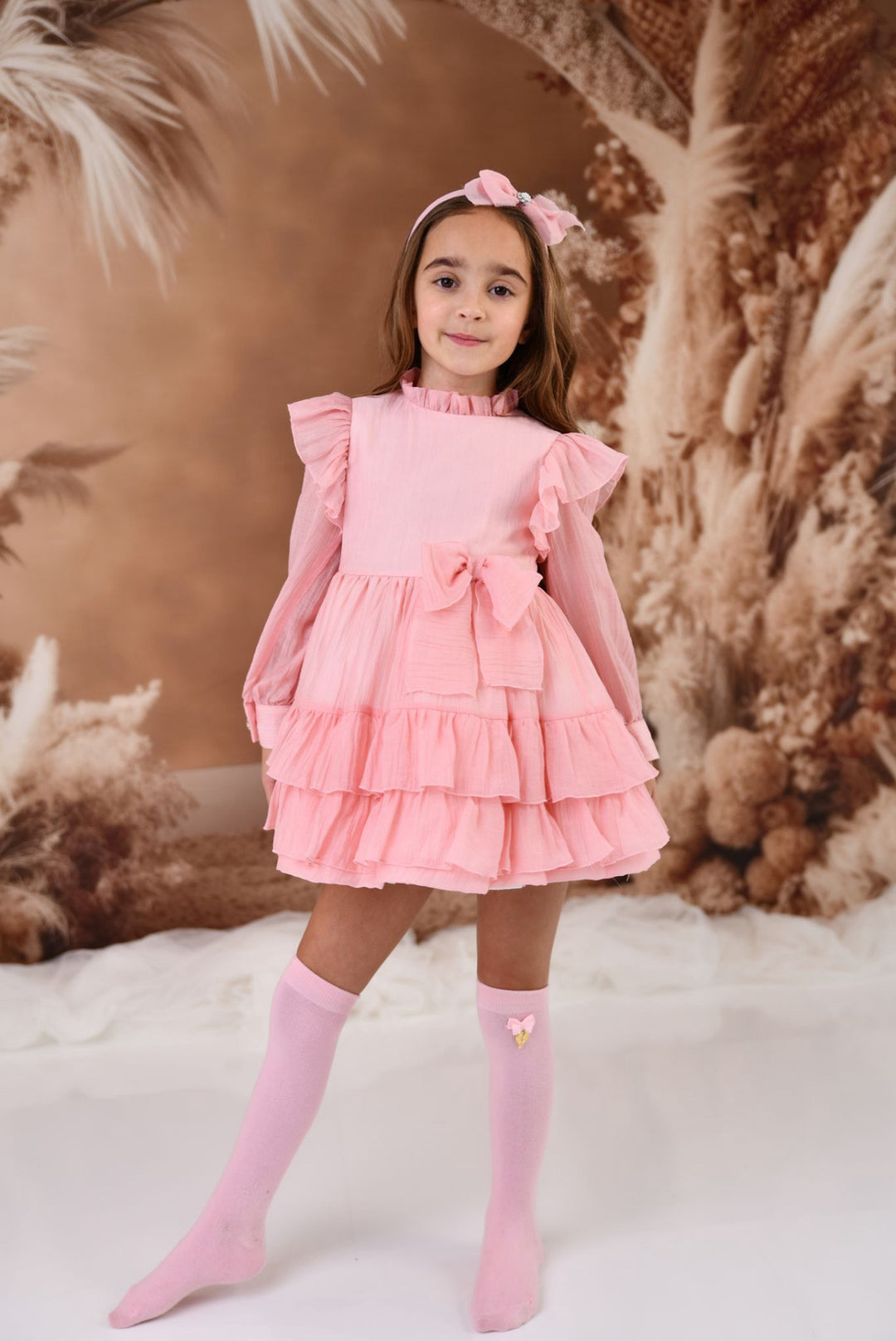 AW24 Rochy Girls Pink Dress