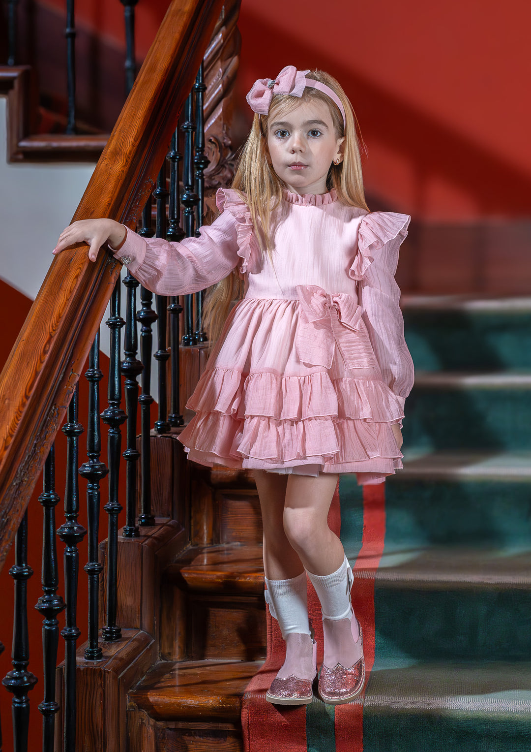 AW24 Rochy Girls Pink Dress