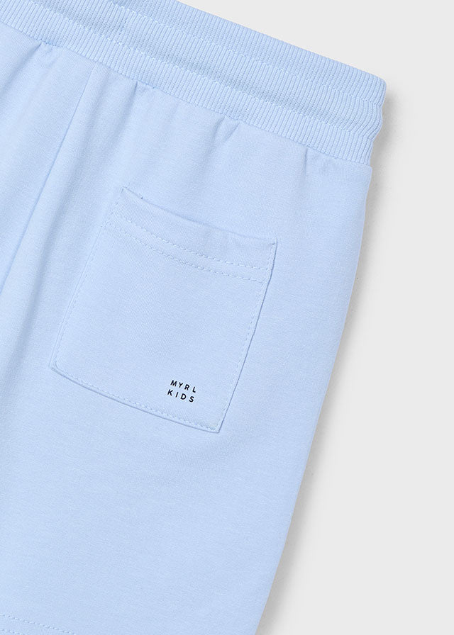 SS25 Mayoral Boys Pale Blue Shorts 611