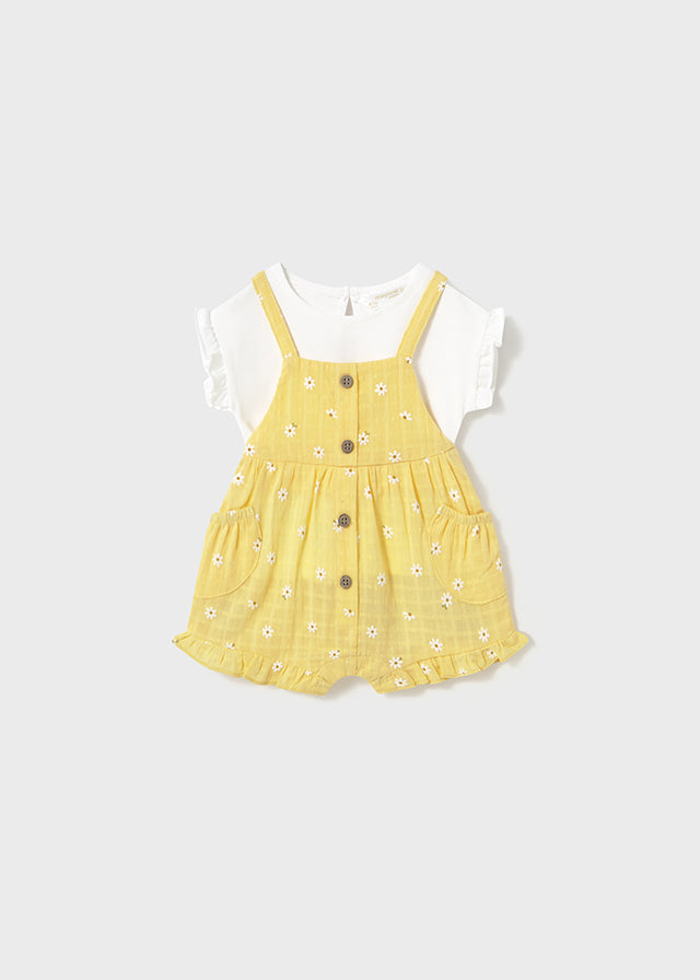 SS25 Mayoral Baby Girls Lemon Daisy Set 1662