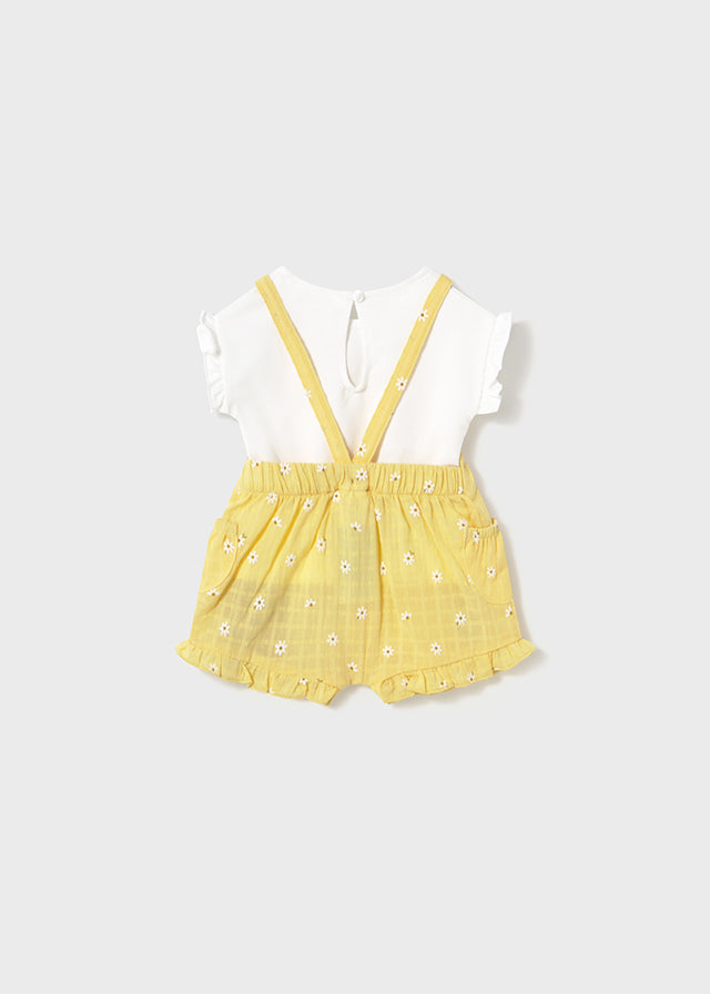 SS25 Mayoral Baby Girls Lemon Daisy Set 1662