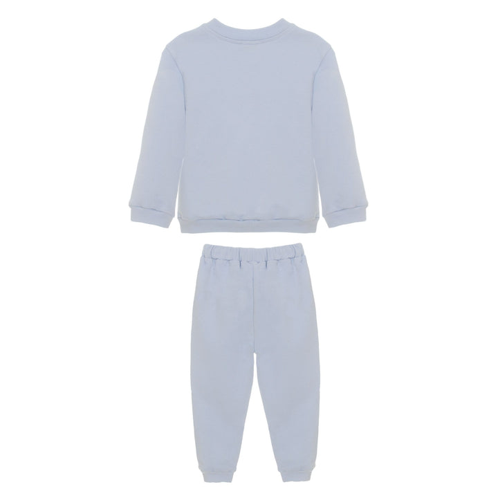 AW24 Patachou Boys Blue Teddy Bear Tracksuit