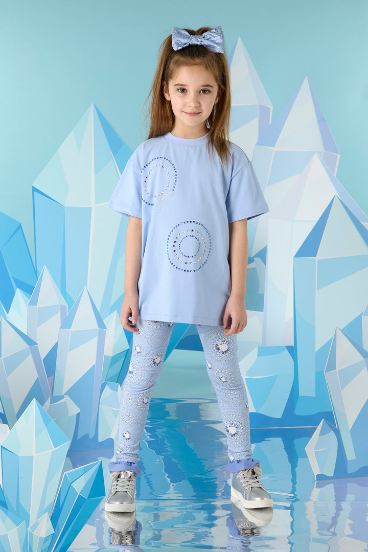 AW24 A Dee Girls On Ice Pam Diamond Leggings Set