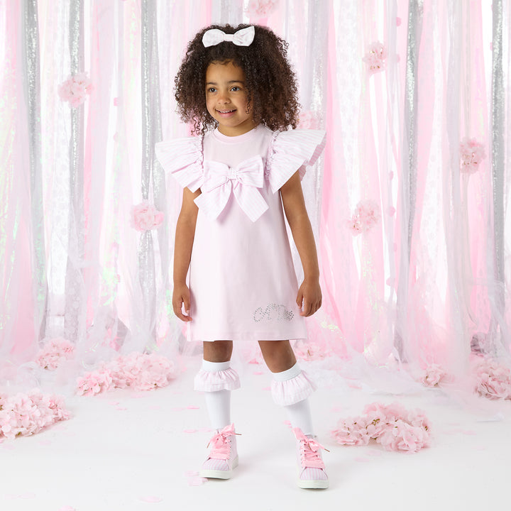 SS25 A Dee Cali Pink Bow Dress