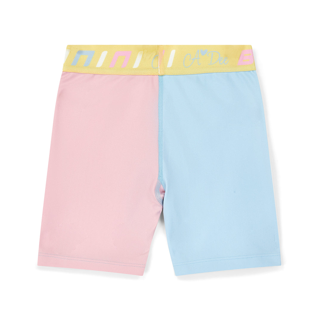 SS25 Bonini Pastel Colourblock Cycle Shorts