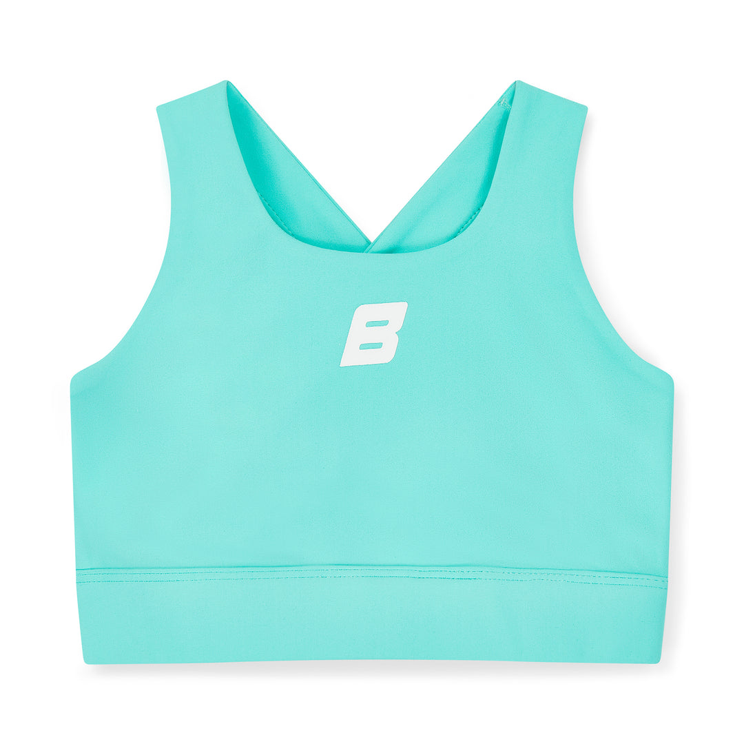 SS25 Bonini Girls Aspire Bold Mint Crop Top