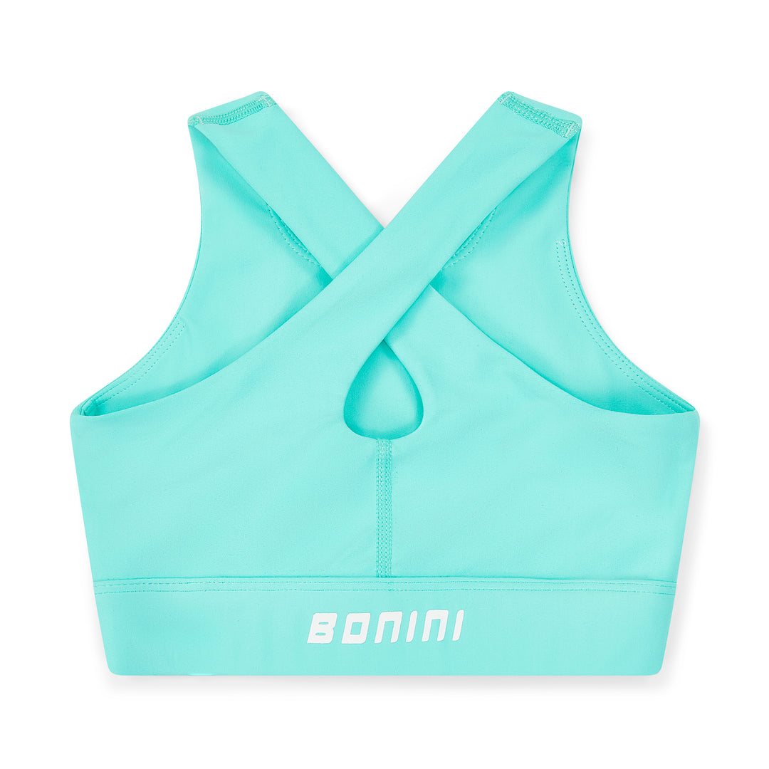 SS25 Bonini Girls Aspire Bold Mint Crop Top