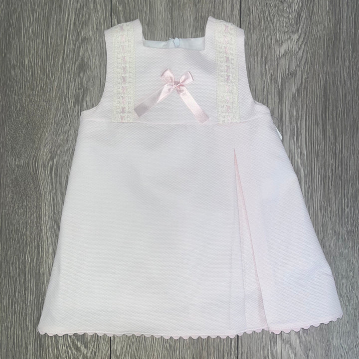 SS24 Lor Miral Girls Pink Bow Dress