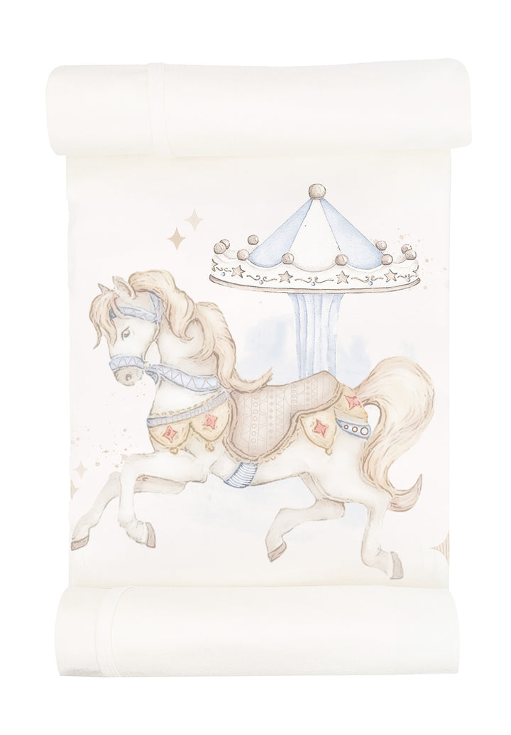 Jamiks Baby Boy Velour Carousel Set