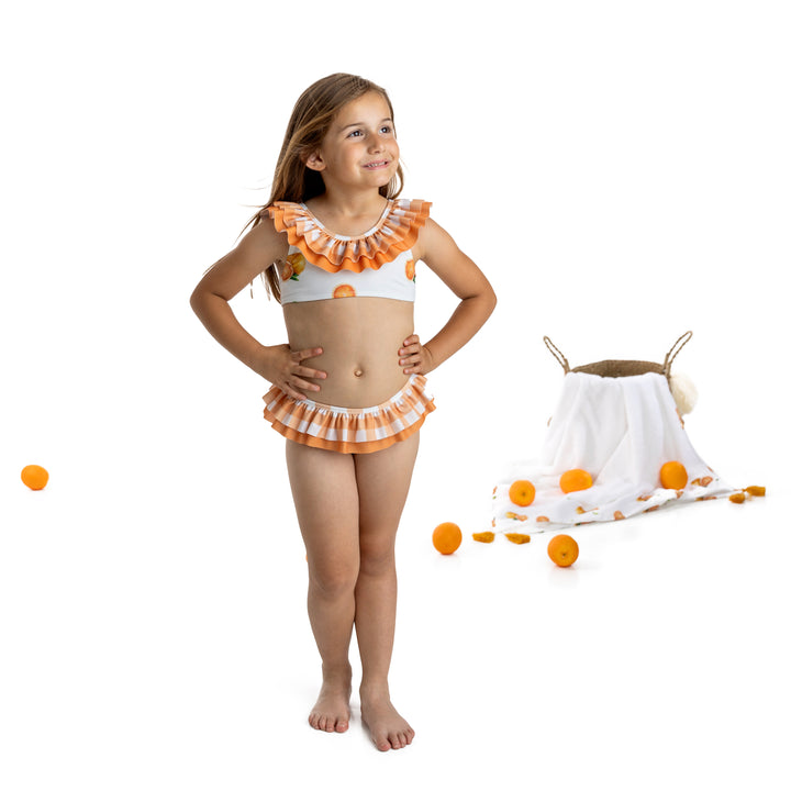 SS24 Meia Pata Girls Oranges Bikini