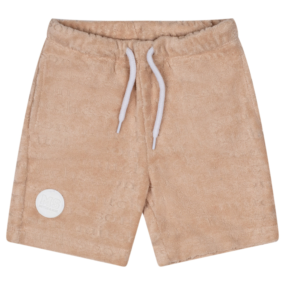 SS24 Mitch & Son Terry Sand Towelling Short Set