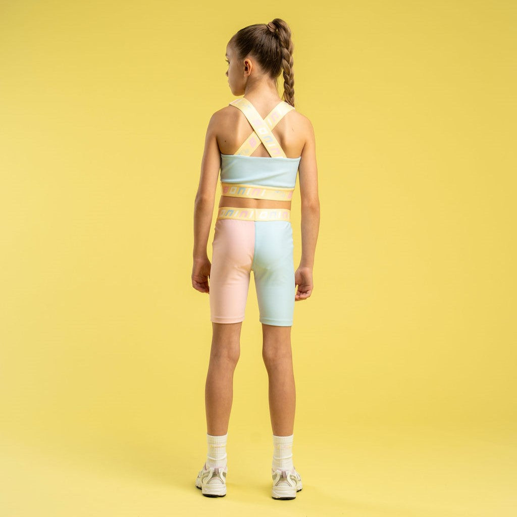 SS25 Bonini Pastel Colourblock Cycle Shorts