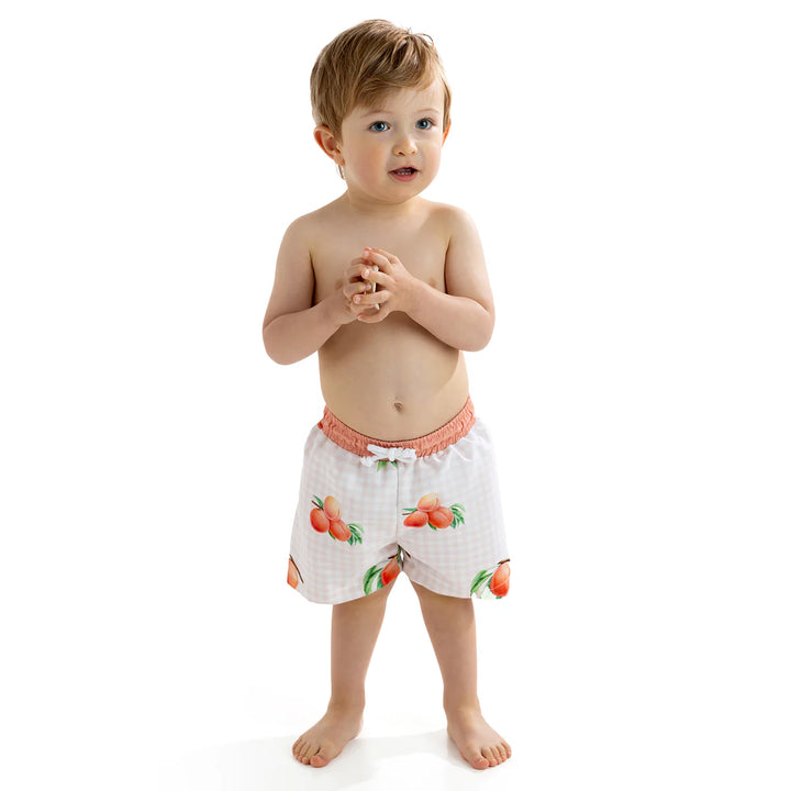 SS25 Meia Pata Boys Peaches Swim Shorts