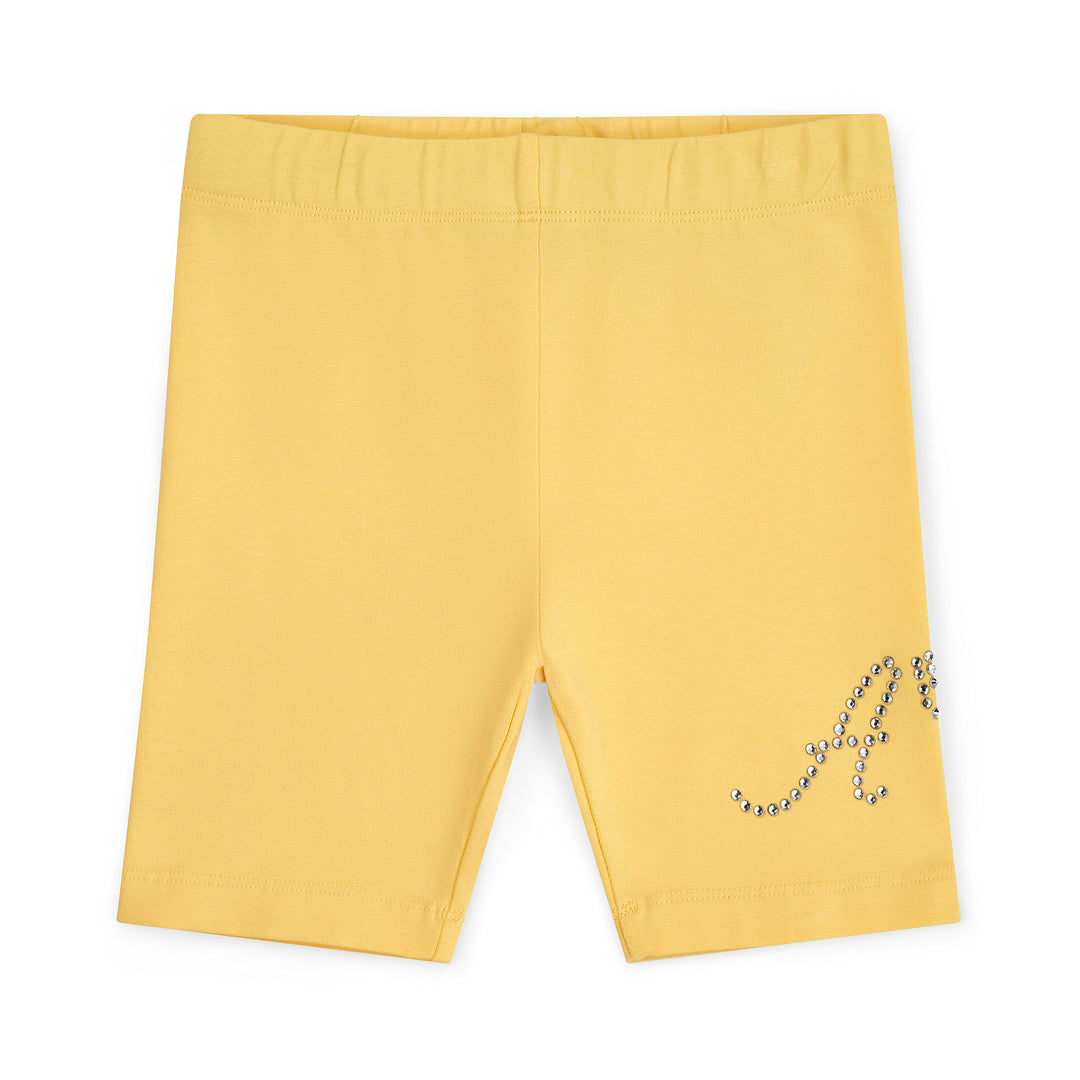 SS25 A Dee Diana Lemon Seersuker Cycle Short Set