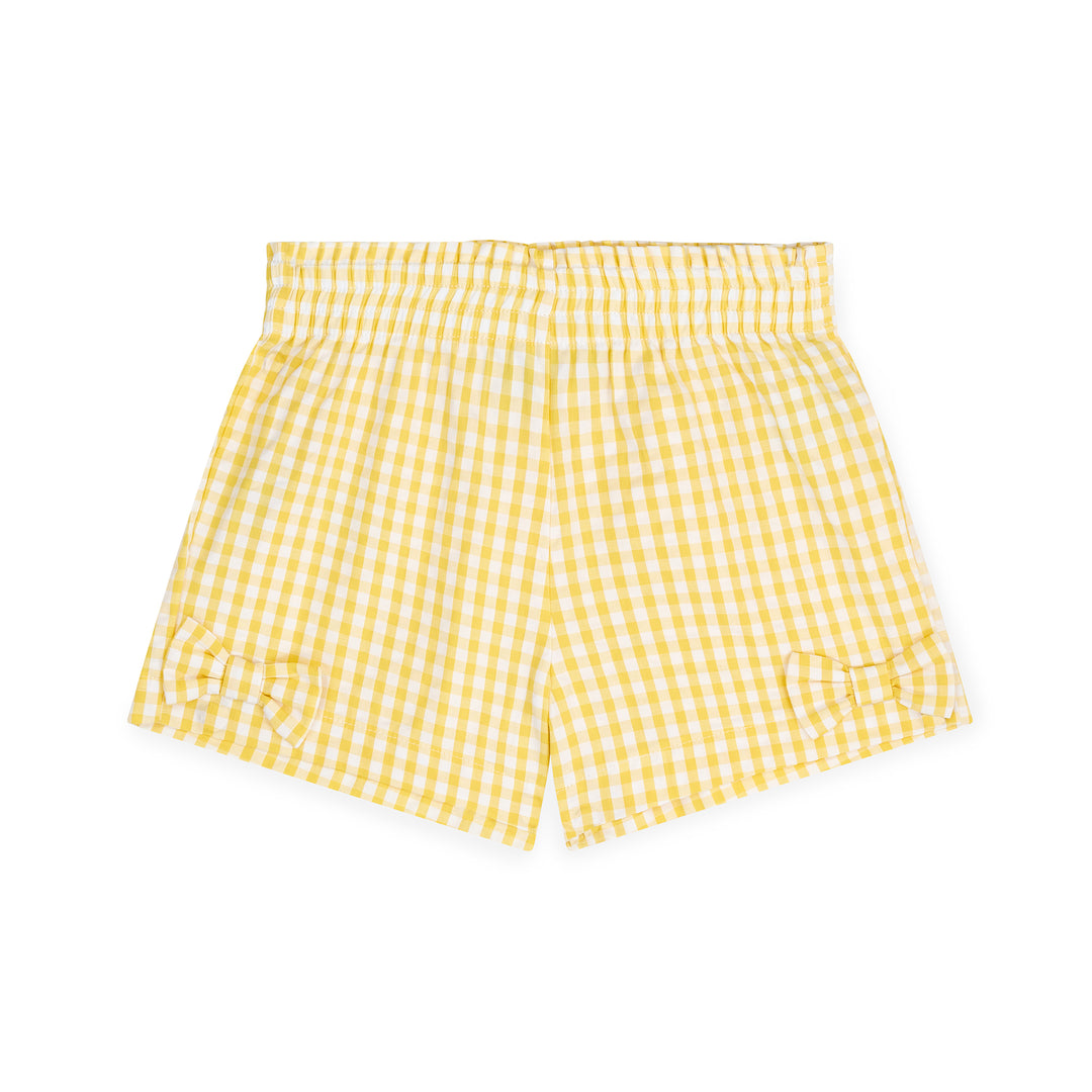 SS25 A Dee Dixie Lemon Seersuker Short Set