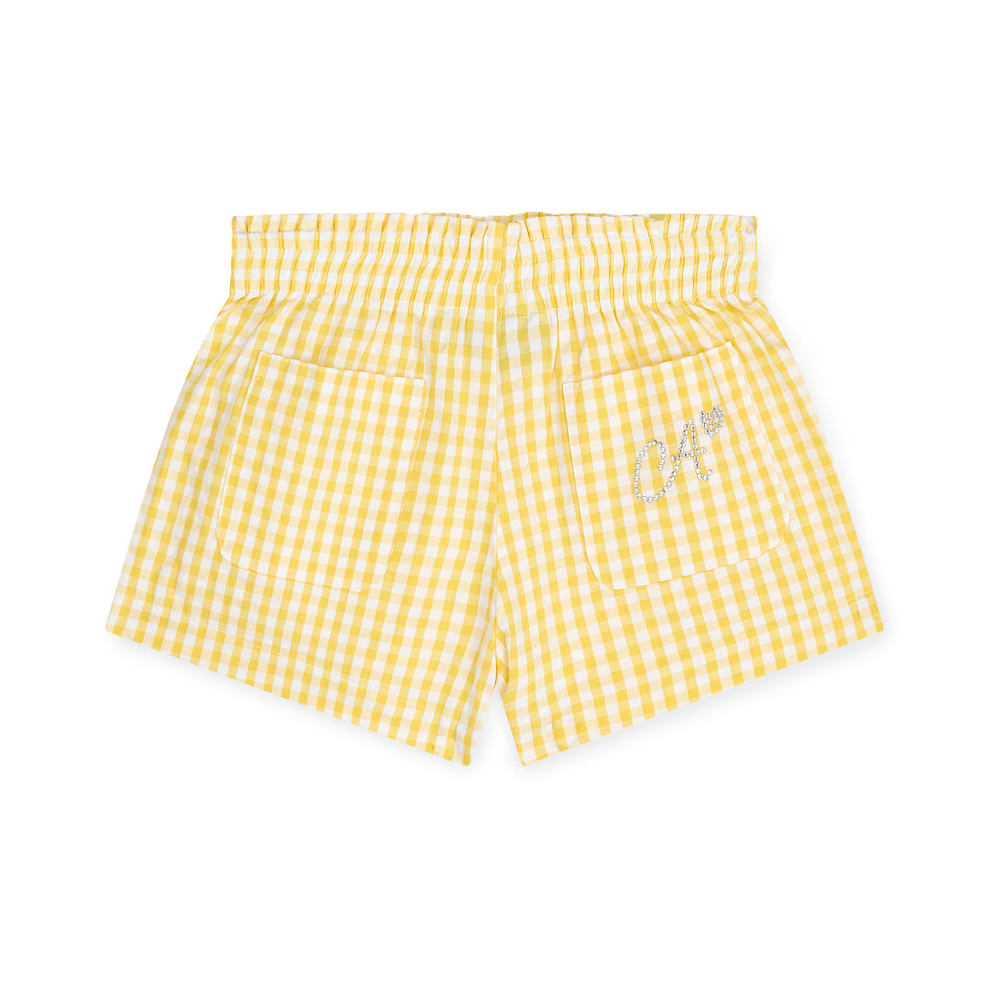 SS25 A Dee Dixie Lemon Seersuker Short Set