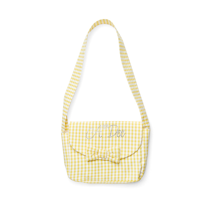 SS25 A Dee Dora Lemon Check Handbag