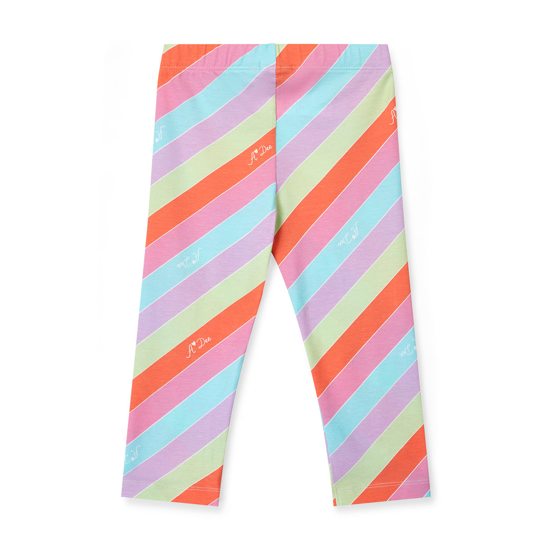 SS25 A Dee Eva Stripe Lollipop Leggings Set