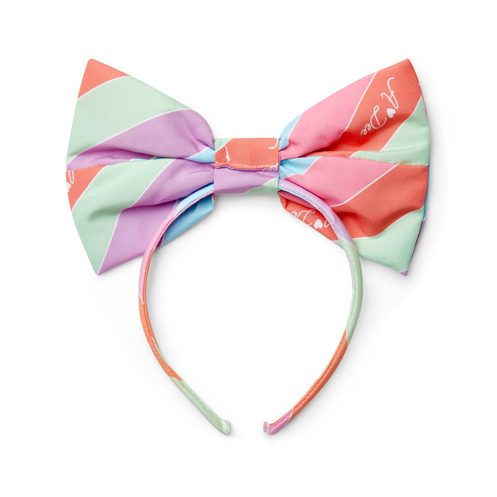 SS25 A Dee Esther Stripe Bow Headband