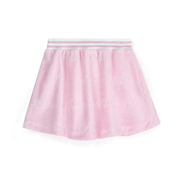 SS25 A Dee Trixie Pink Terry Skirt Set