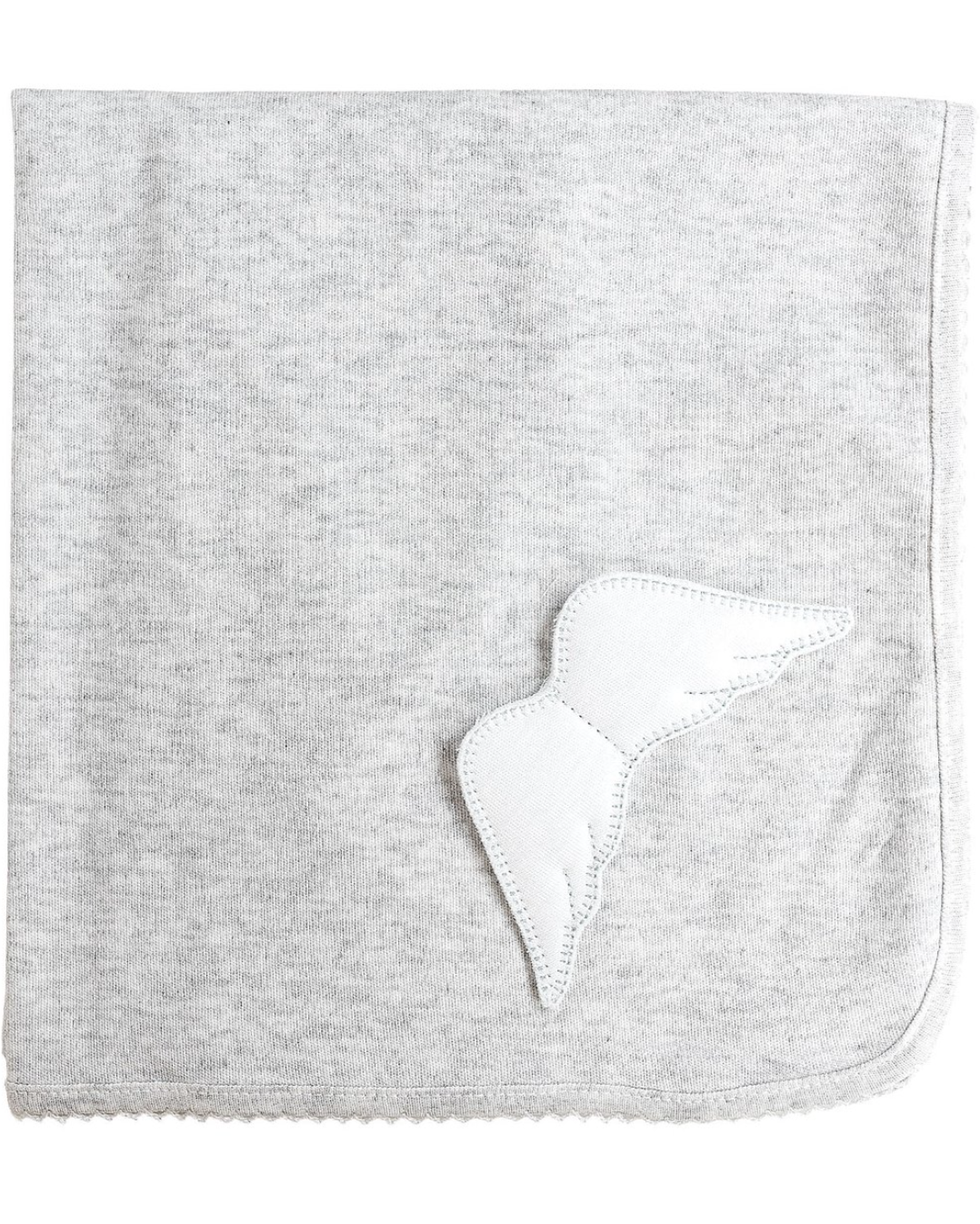 Baby Gi Grey Angel Wing Muslin