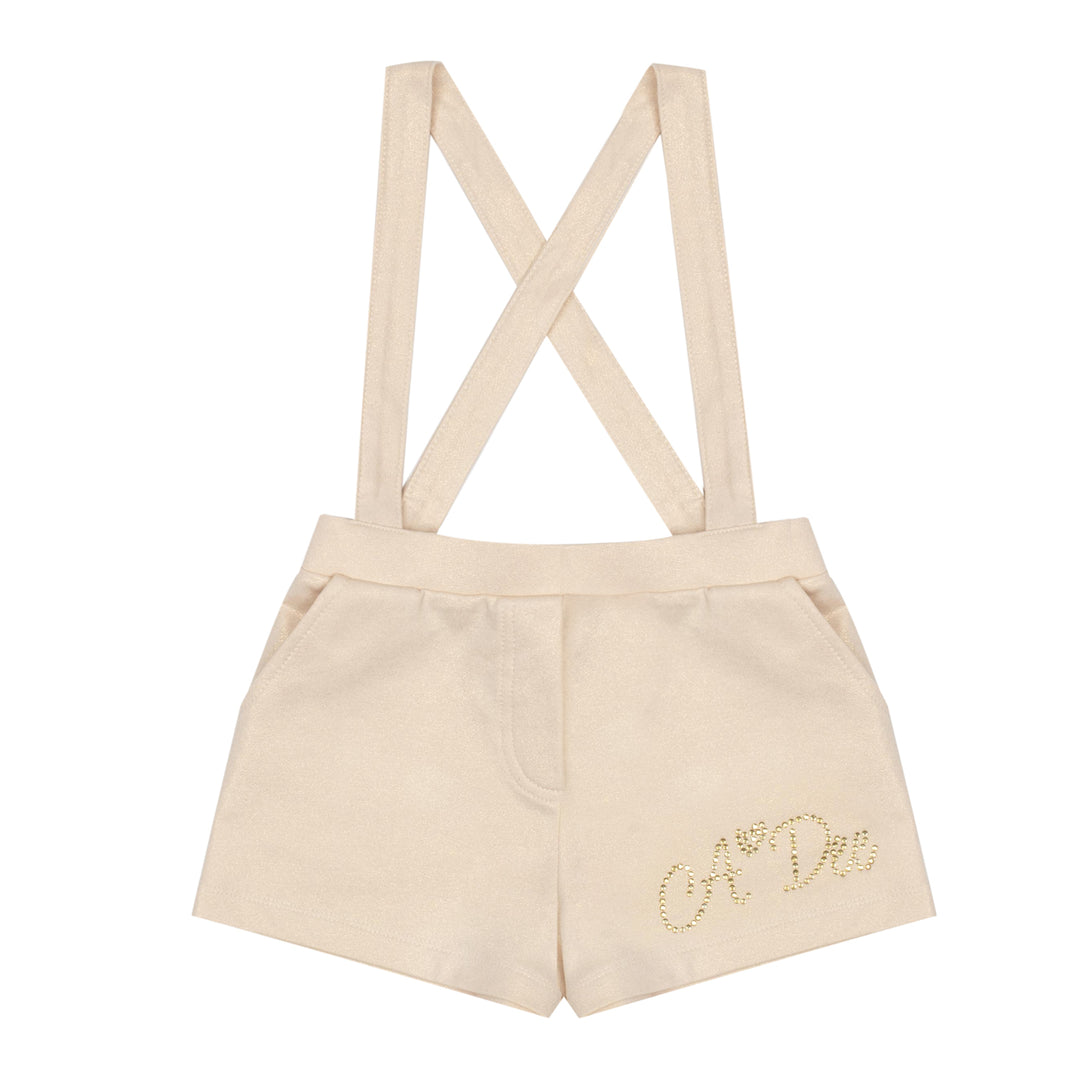 AW24 A Dee Girls With Love Ruby Gold Short Set