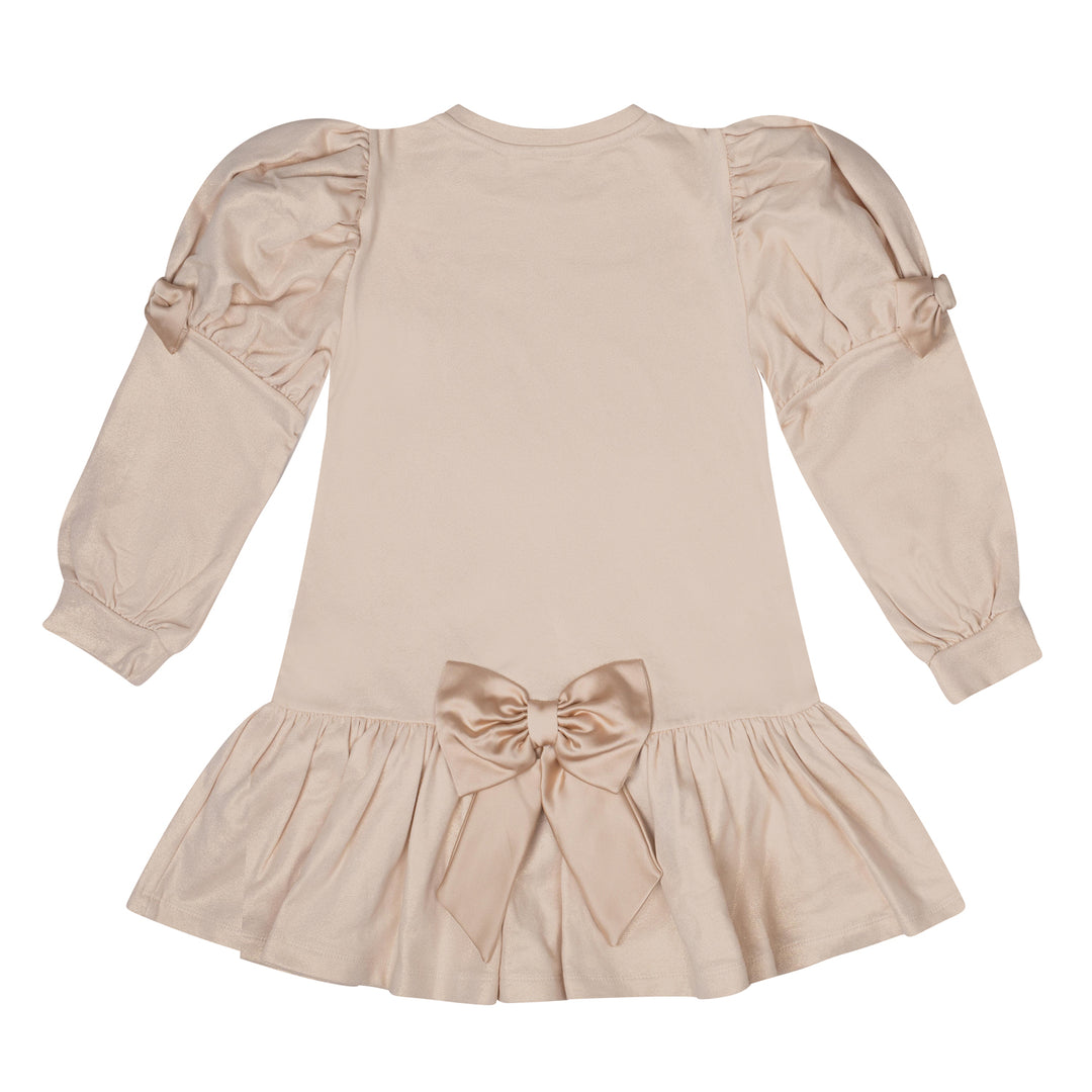 AW24 A Dee Girls With Love Raven Gold Dress