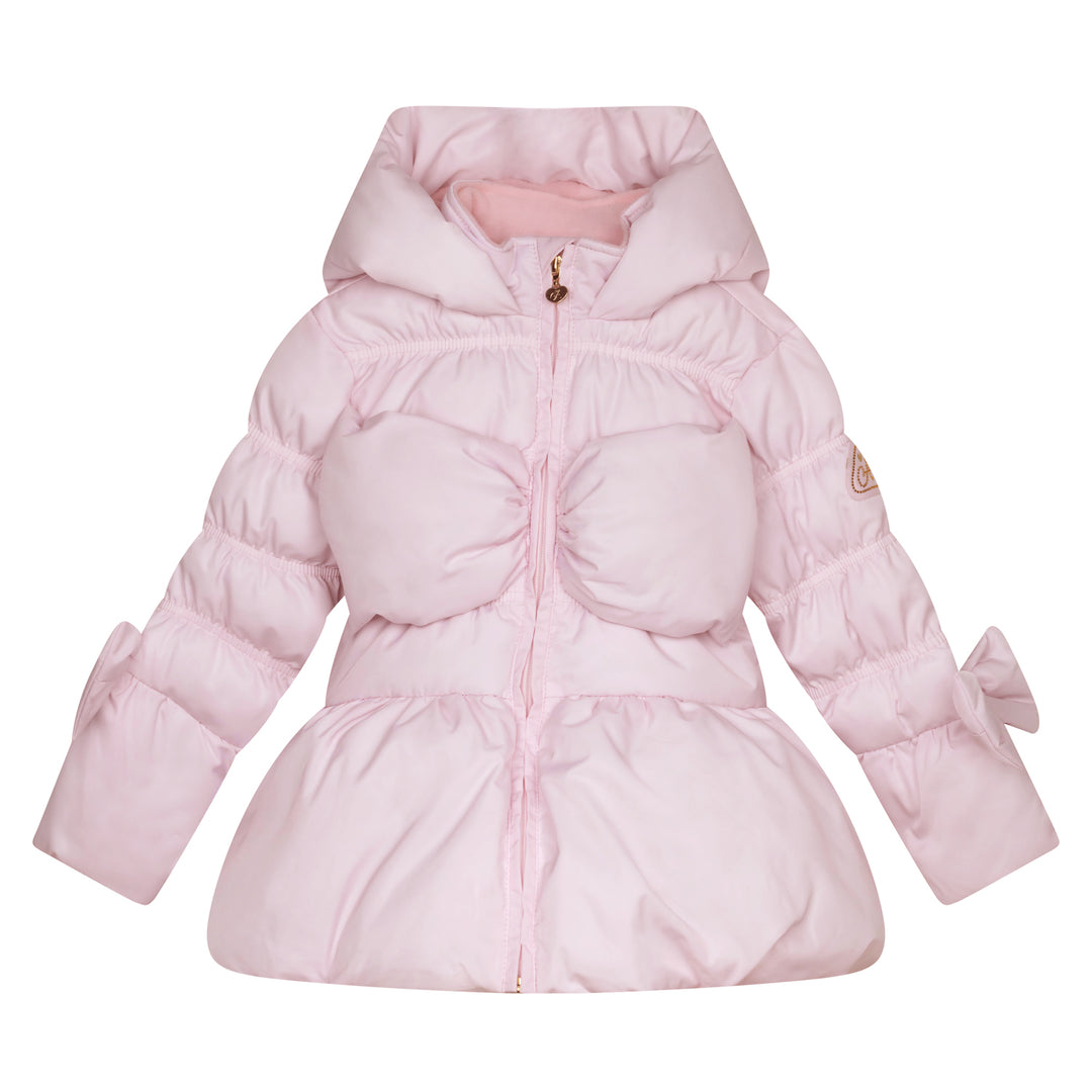 AW24 A Dee Girls Rihanon Pink Bow Jacket