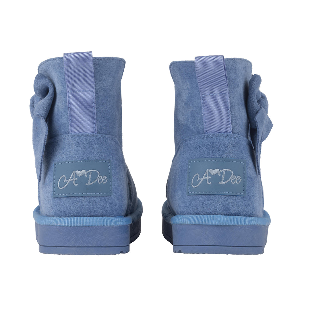 AW24 A Dee Girls Bowtiful Blue Boots