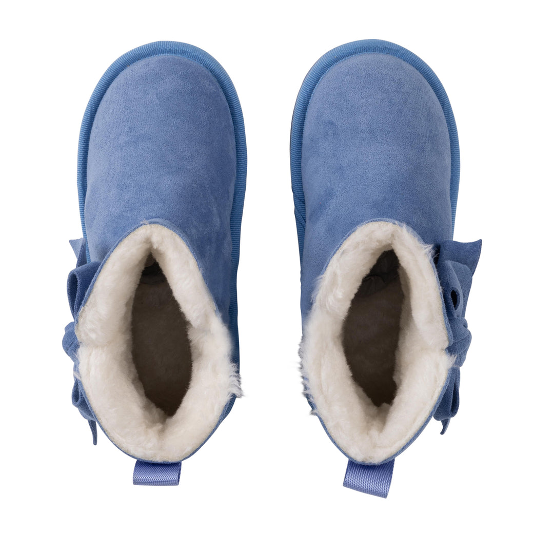 AW24 A Dee Girls Bowtiful Blue Boots