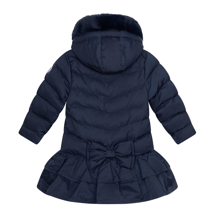 AW24 A Dee Girls Becky Navy Coat