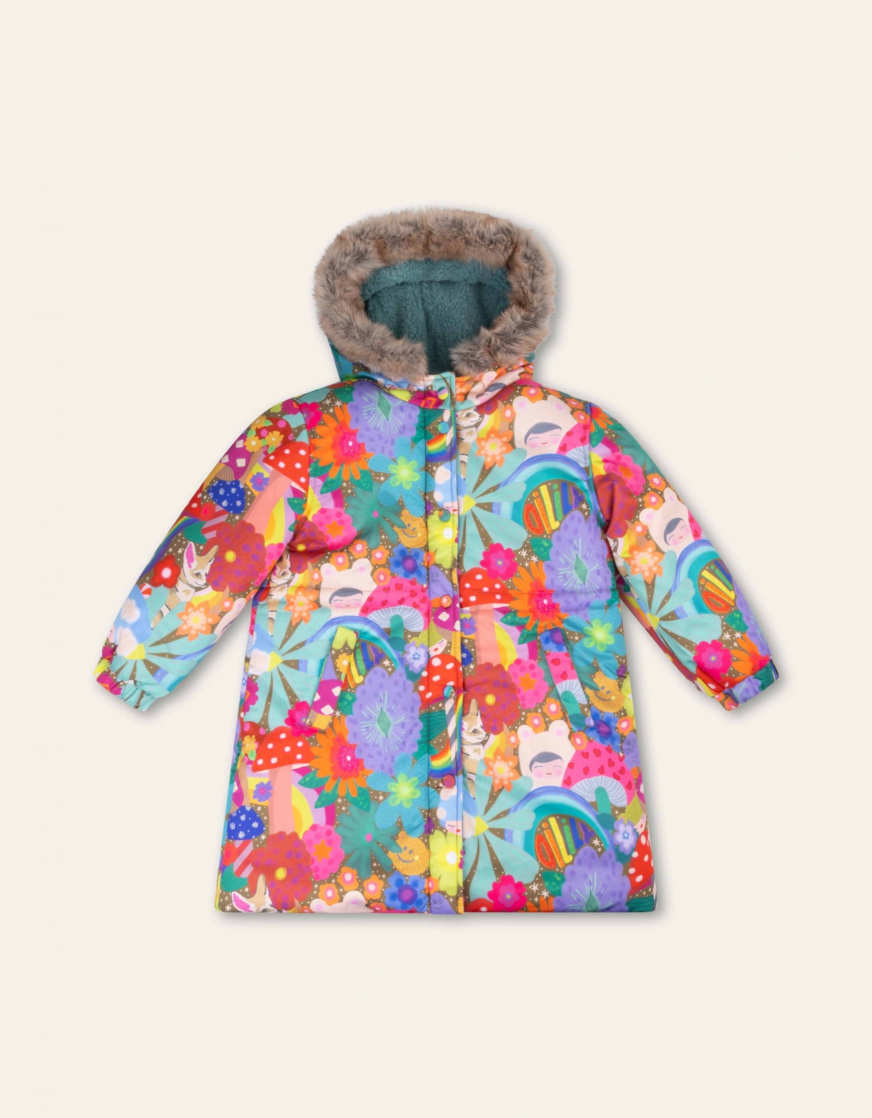 AW24 Oilily Girls Candy Coat Liquorice Kids