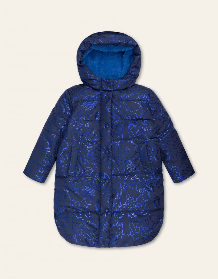 AW24 Oilily Girls Crown Blue Coat