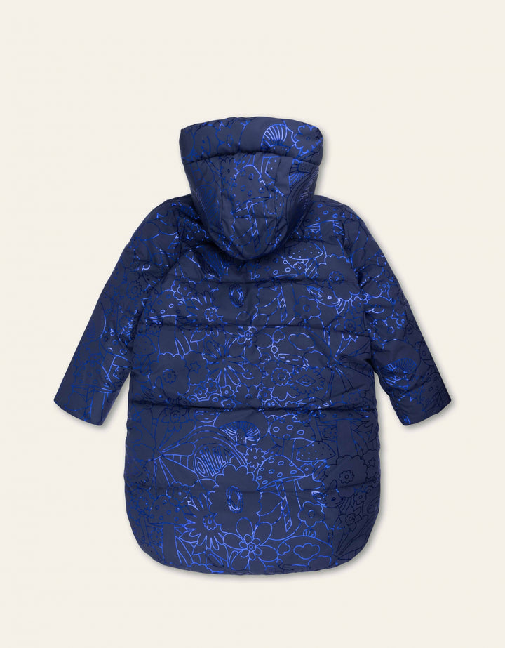 AW24 Oilily Girls Crown Blue Coat