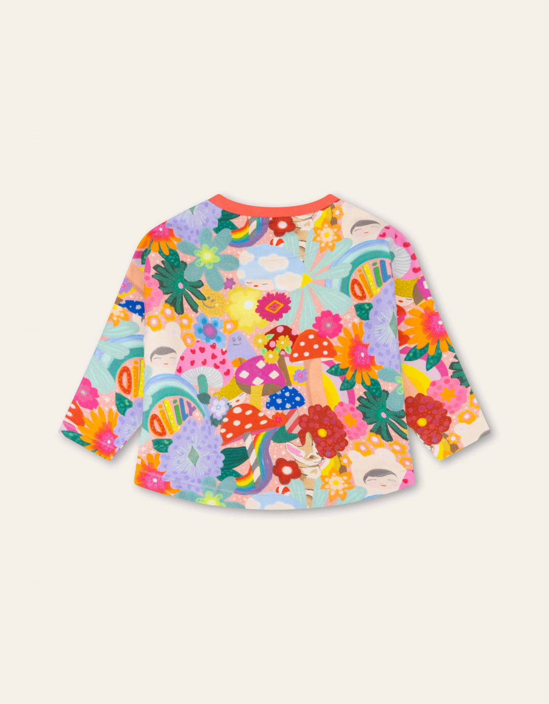 AW24 Oilily Girls Harpy Mushroom Jumper