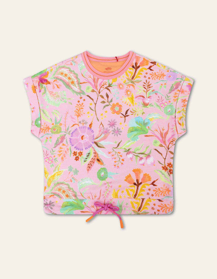 SS24 Oilily Girls Hello Sweater Cuban 31