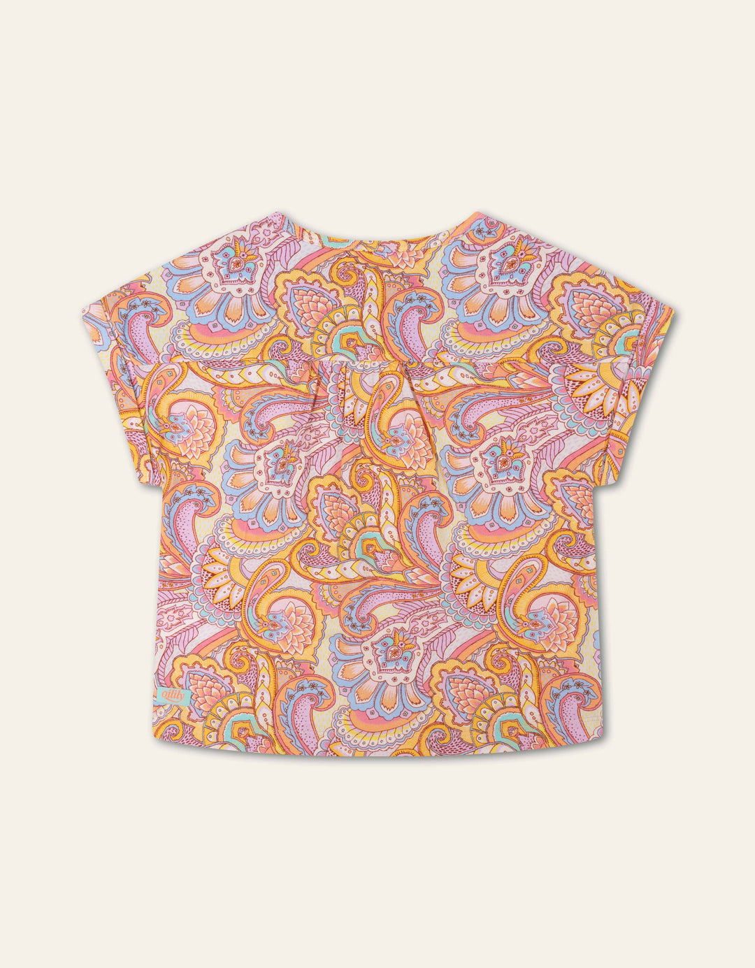 SS24 Oilily Girls Tieke Paisley T-Shirt 56