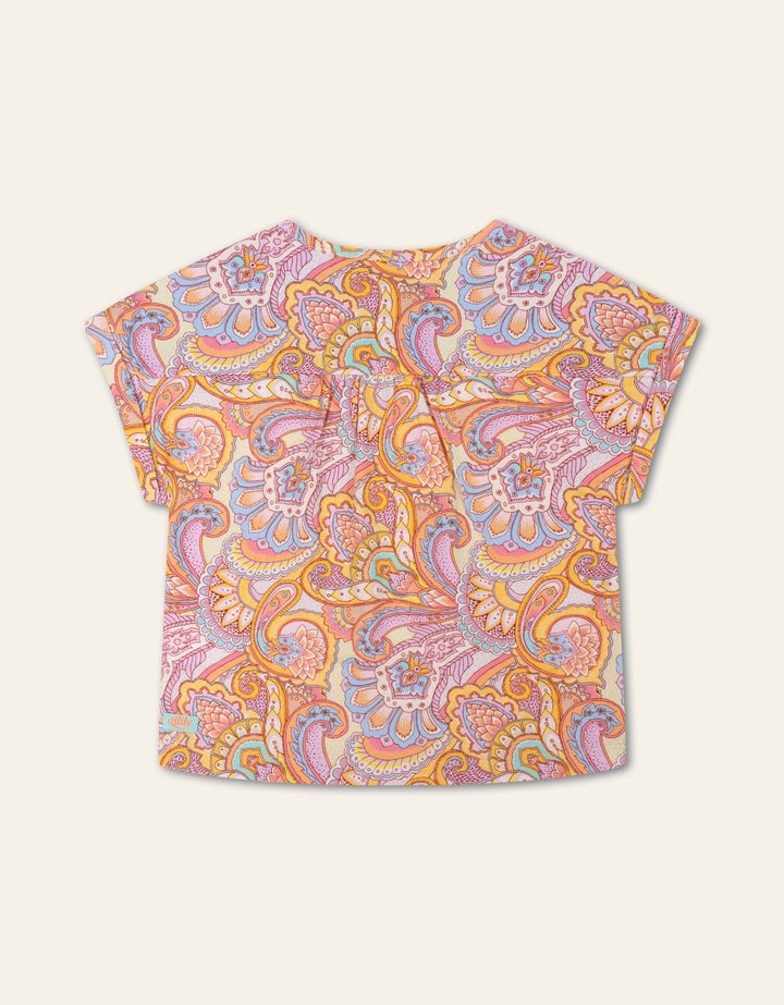 SS24 Oilily Girls Tieke Paisley T-Shirt 56