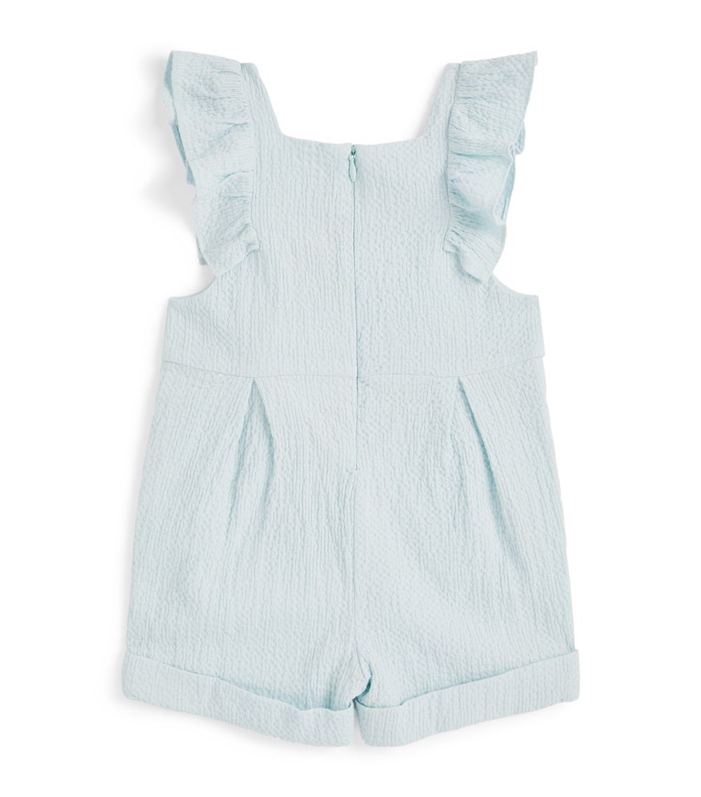 SS24 Patachou Girls Turquoise Playsuit