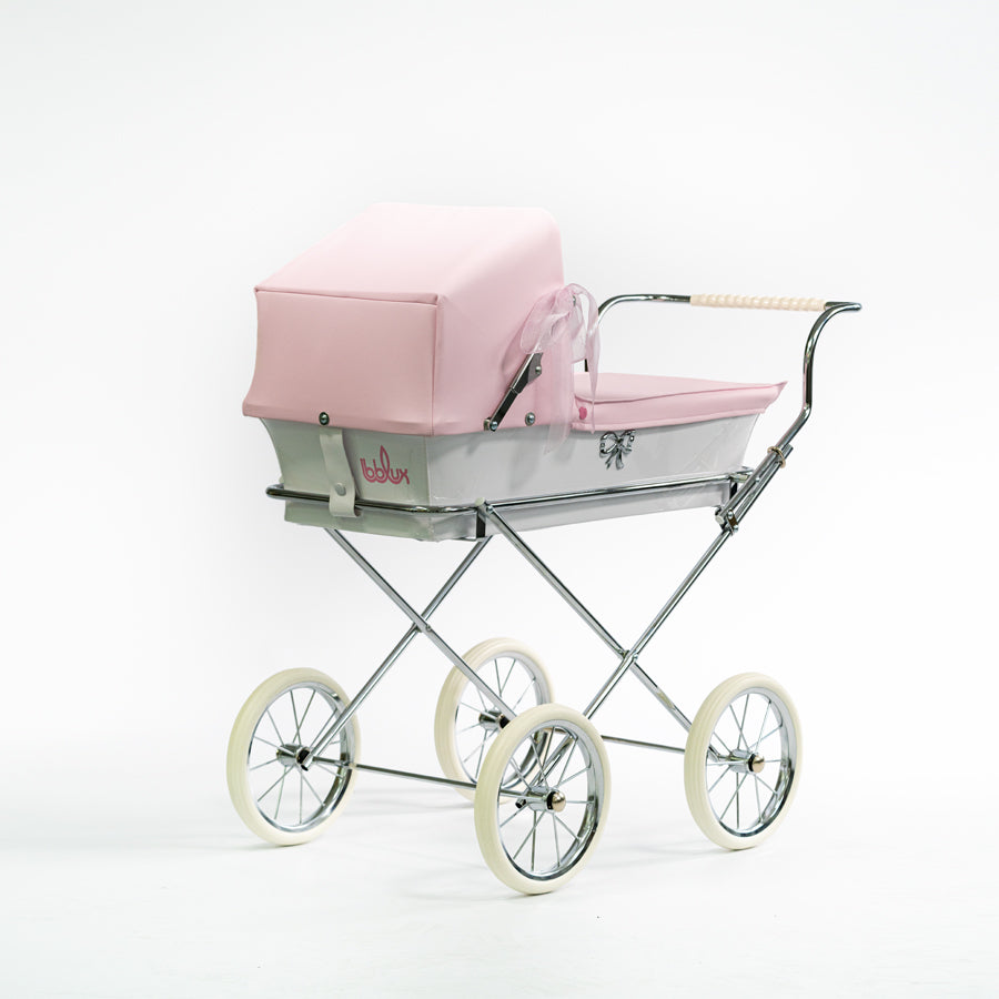 Bebelux Pink Minidonosti Spanish Doll's Pram 2044-R