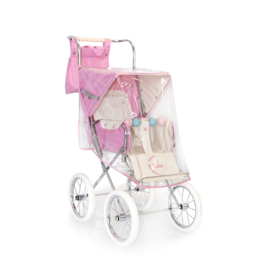 BebeLux Pink Pushchair Raincover for Pink 'Paris Big' 2300-R