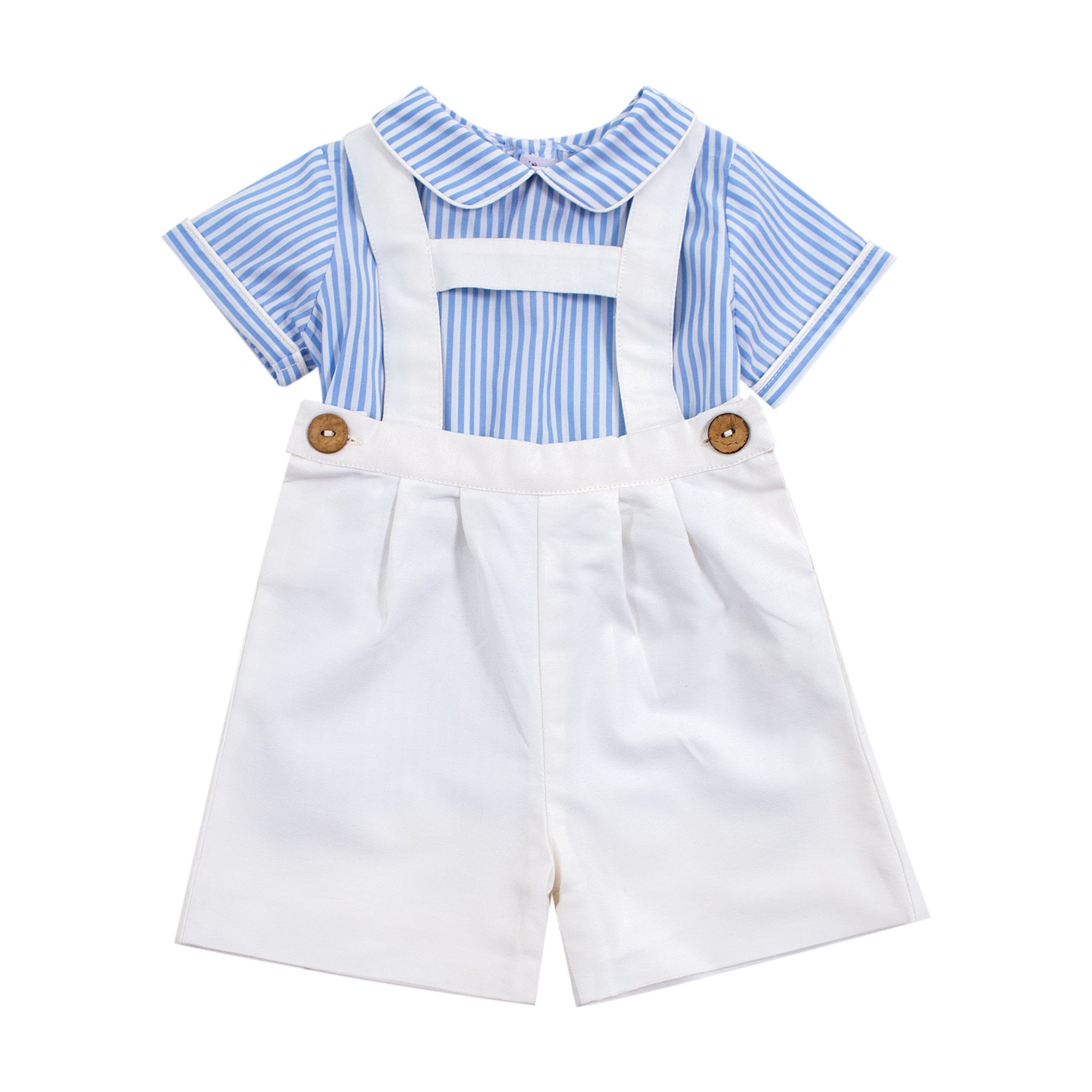 SS23 Kidiwi Elias Blue & White H-Bar Set – Liquorice Kids